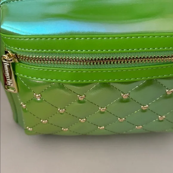 Loungefly Disney Minnie Mouse Classic series Emerald  Iridescent BP New! - Picture 8 of 13